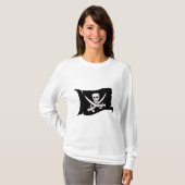 T-shirt Drapeau de ondulation #10 Jack Rackham (Devant entier)