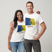 T-shirt Drapeau de ondulation de Jalisco (Unisexe)