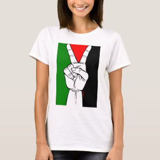 T-shirt Drapeau de paix de la Palestine