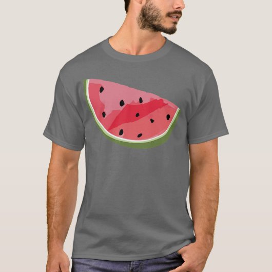 T-shirt Drapeau de Palestine pastèque Carte de Palestine a (Devant)