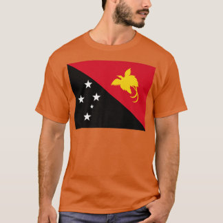 T-shirt Drapeau de Papouasie-Nouvelle-Guinée