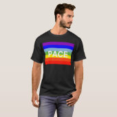T-shirt drapeau de pas (Devant entier)