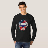 T-shirt Drapeau de Pays-Bas (Devant entier)