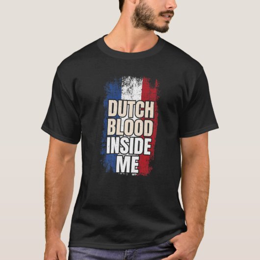 T-shirt Drapeau de Pays-Bas (Devant)