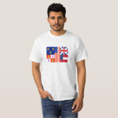 T-shirt Drapeau de Pensacola (Devant entier)