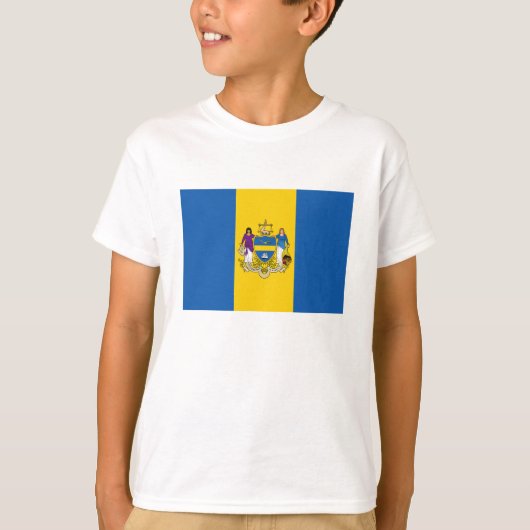 T-shirt Drapeau de Philadelphie (Devant)
