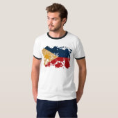 T-shirt Drapeau de Philippines (Devant entier)