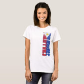 T-shirt Drapeau de Philippines (Devant entier)