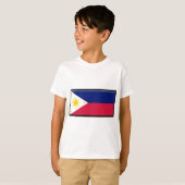 T-shirt Drapeau de Philippines (Devant entier)