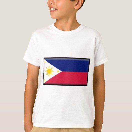 T-shirt Drapeau de Philippines (Devant)