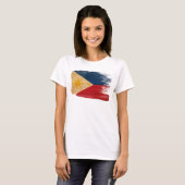 T-shirt Drapeau de Philippines (Devant entier)