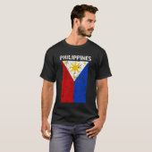 T-shirt Drapeau de Philippines - fierté philippine - la (Devant entier)