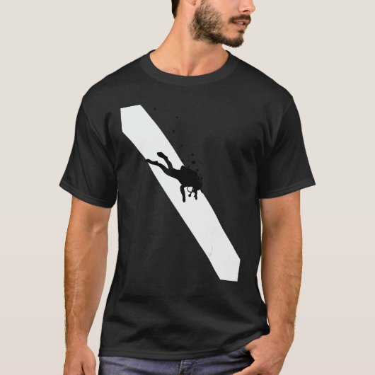 T-shirt Drapeau de plongée incroyable Cadeau de plongée en (Devant)