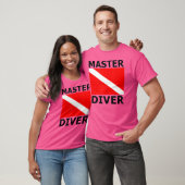 T-shirt Drapeau de plongée Master Diver (Unisexe)