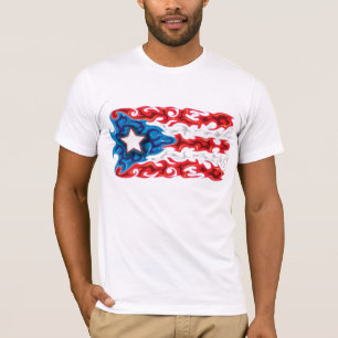 T-shirt Drapeau de Porto Rico