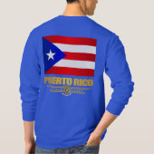 T-shirt Drapeau de Porto Rico (Dos)