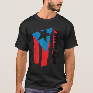 T-shirt Drapeau de Porto Rico Mois du patrimoine hispaniqu