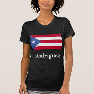 T-shirt Drapeau de Portoricain de Rodriguez