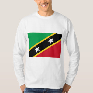 T-shirt Drapeau de Saint-Christophe-et-Niévès (Caraïbes)