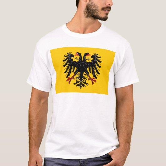 T-shirt Drapeau de Saint Empire Romain (Devant)