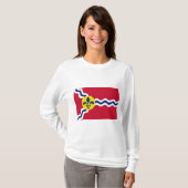 T-shirt Drapeau de Saint-Louis (Missouri) (Devant entier)