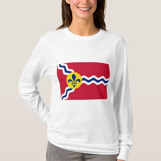 T-shirt Drapeau de Saint-Louis (Missouri) (Devant)