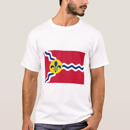 T-shirt Drapeau de Saint-Louis (Missouri) (Devant)