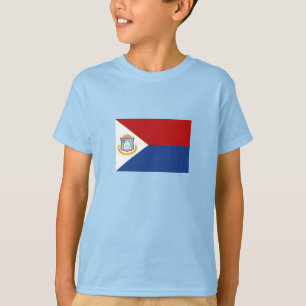 T-shirt Drapeau de Saint-Martin