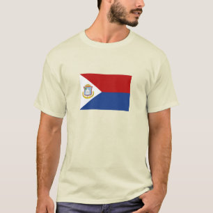 T-shirt Drapeau de Saint-Martin