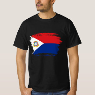 T-shirt Drapeau de Saint-Martin