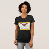 T-shirt Drapeau de San Francisco (Devant entier)