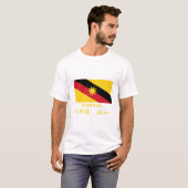 T-shirt Drapeau de Sarawak avec le nom (Devant entier)