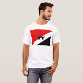 T-shirt Drapeau de Sealand (Devant entier)