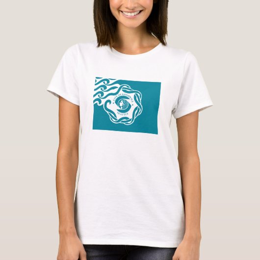 T-shirt Drapeau de Seattle (Devant)