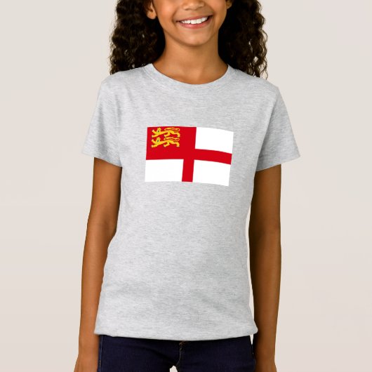 T-Shirt Drapeau de Sercq (Devant)