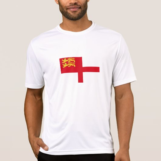 T-shirt Drapeau de Sercq (Devant)