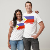 T-shirt Drapeau de SG (Philippines) (Unisexe)