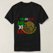 T-shirt Drapeau de Sinaloa Mexique  (Design devant)