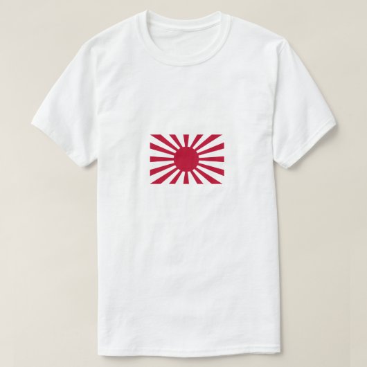 T-shirt Drapeau de Soleil Levant (Kyokujitsu-ki) (Design devant)