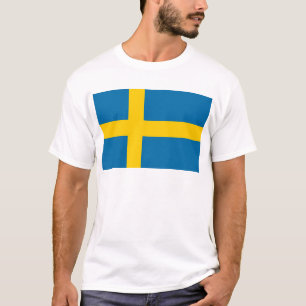 T-shirt Drapeau de Suède