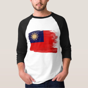 T-shirt Drapeau de Taïwan