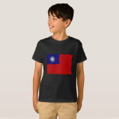T-shirt Drapeau de Taiwan (Devant entier)