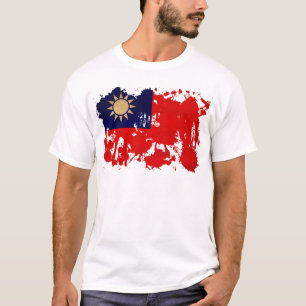 T-shirt Drapeau de Taïwan