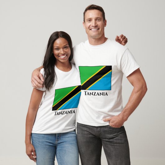 T-shirt Drapeau de Tanzanie (Unisexe)