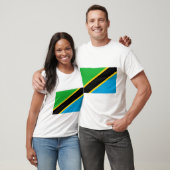 T-shirt Drapeau de Tanzanie (Unisexe)