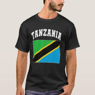 T-shirt Drapeau de Tanzanie Peuple Tanzanien Diaspora Tanz
