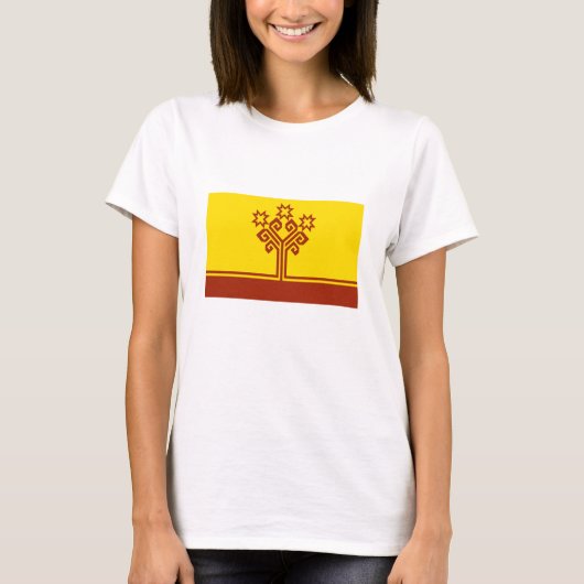 T-shirt Drapeau de Tchouvachie (Devant)