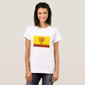 T-shirt Drapeau de Tchouvachie (Devant entier)