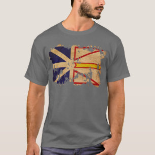 T-shirt Drapeau de Terre-Neuve