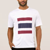 T-shirt Drapeau de Thaïlande (Devant)